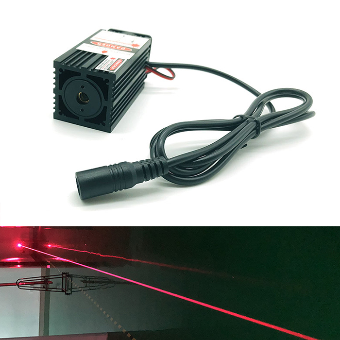 638nm 300mW 700mW 1000mW Rojo Módulo láser Dot Alto Voltaje Laser Beam
